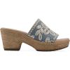 imageCLIFFS BY WHITE MOUNTAIN Womens Biancia Platform Slide SandalDenim BlueFabric