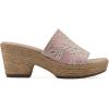 imageCLIFFS BY WHITE MOUNTAIN Womens Biancia Platform Slide SandalLt PinkFabric