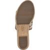 imageCLIFFS BY WHITE MOUNTAIN Womens Biancia Platform Slide SandalNaturalTanFabric