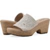 imageCLIFFS BY WHITE MOUNTAIN Womens Biancia Platform Slide SandalNaturalWhiteFabric