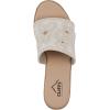 imageCLIFFS BY WHITE MOUNTAIN Womens Biancia Platform Slide SandalWhiteFabric