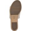 imageCLIFFS BY WHITE MOUNTAIN Womens Biancia Platform Slide SandalWhiteFabric