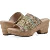 imageCLIFFS BY WHITE MOUNTAIN Womens Biando Platform Raffia Slide SandalMultiRaffia