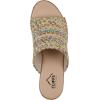 imageCLIFFS BY WHITE MOUNTAIN Womens Biando Platform Raffia Slide SandalMultiRaffia