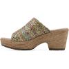 imageCLIFFS BY WHITE MOUNTAIN Womens Biando Platform Raffia Slide SandalMultiRaffia