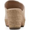 imageCLIFFS BY WHITE MOUNTAIN Womens Biando Platform Raffia Slide SandalNaturalRaffia