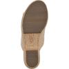 imageCLIFFS BY WHITE MOUNTAIN Womens Biando Platform Raffia Slide SandalNaturalRaffia