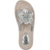 imageCLIFFS BY WHITE MOUNTAIN Womens Chill Floral SandalSilverFabric