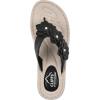 imageCLIFFS BY WHITE MOUNTAIN Womens Content Floral SandalBlackSmooth