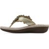 imageCLIFFS BY WHITE MOUNTAIN Womens Content Floral SandalLt GoldMetallicSmooth