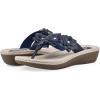 imageCLIFFS BY WHITE MOUNTAIN Womens Content Floral SandalNavySmooth