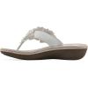 imageCLIFFS BY WHITE MOUNTAIN Womens Content Floral SandalWhiteSmooth