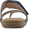 imageCLIFFS BY WHITE MOUNTAIN Womens Fancify Flat SandalBlueDenimFabric