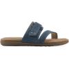 imageCLIFFS BY WHITE MOUNTAIN Womens Fancify Flat SandalBlueDenimFabric