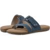 imageCLIFFS BY WHITE MOUNTAIN Womens Fancify Flat SandalBlueDenimFabric