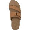 imageCLIFFS BY WHITE MOUNTAIN Womens Fancify Flat SandalNaturalBurnishedSmooth