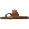 imageCLIFFS BY WHITE MOUNTAIN Womens Fancify Flat SandalNaturalBurnishedSmooth