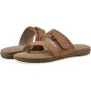 imageCLIFFS BY WHITE MOUNTAIN Womens Fancify Flat SandalNaturalBurnishedSmooth