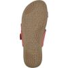 imageCLIFFS BY WHITE MOUNTAIN Womens Fancify Flat SandalRedBurnishedSmooth