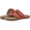 imageCLIFFS BY WHITE MOUNTAIN Womens Fancify Flat SandalRedBurnishedSmooth