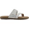 imageCLIFFS BY WHITE MOUNTAIN Womens Fancify Flat SandalWhiteBurnishedSmooth