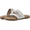 imageCLIFFS BY WHITE MOUNTAIN Womens Fancify Flat SandalWhiteBurnishedSmooth