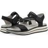imageCLIFFS BY WHITE MOUNTAIN Womens Hapford Strappy SandalBlackNubuck