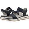 imageCLIFFS BY WHITE MOUNTAIN Womens Hapford Strappy SandalNavyNubuck