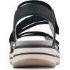 imageCLIFFS BY WHITE MOUNTAIN Womens Hapford Strappy SandalNavyNubuck