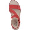 imageCLIFFS BY WHITE MOUNTAIN Womens Hapford Strappy SandalRedNubuck
