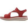 imageCLIFFS BY WHITE MOUNTAIN Womens Hapford Strappy SandalRedNubuck