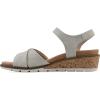imageCLIFFS BY WHITE MOUNTAIN Womens Tinna Cork Wedge SandalIceNubuck