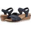 imageCLIFFS BY WHITE MOUNTAIN Womens Tinna Cork Wedge SandalNavyNubuck