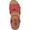 imageCLIFFS BY WHITE MOUNTAIN Womens Tinna Cork Wedge SandalRedNubuck