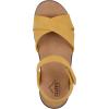 imageCLIFFS BY WHITE MOUNTAIN Womens Tinna Cork Wedge SandalYellowNubuck