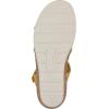 imageCLIFFS BY WHITE MOUNTAIN Womens Tinna Cork Wedge SandalYellowNubuck