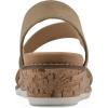 imageCLIFFS BY WHITE MOUNTAIN Womens Tinnley Cork Wedge SandalNaturalNubuck
