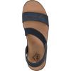 imageCLIFFS BY WHITE MOUNTAIN Womens Tinnley Cork Wedge SandalNavyNubuck