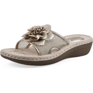 imageCLIFFS BY WHITE MOUNTAIN Womens Chill Floral SandalPlatinoFabric