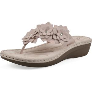 imageCLIFFS BY WHITE MOUNTAIN Womens Content Floral SandalLt PinkSmooth