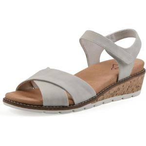 imageCLIFFS BY WHITE MOUNTAIN Womens Tinna Cork Wedge SandalIceNubuck