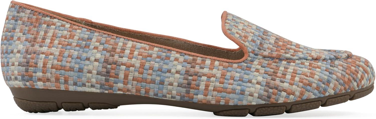imageCLIFFS BY WHITE MOUNTAIN Womens Gutsy Cushioned Loafer FlatMultiRaffia Pu