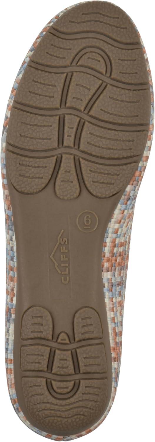 imageCLIFFS BY WHITE MOUNTAIN Womens Gutsy Cushioned Loafer FlatMultiRaffia Pu