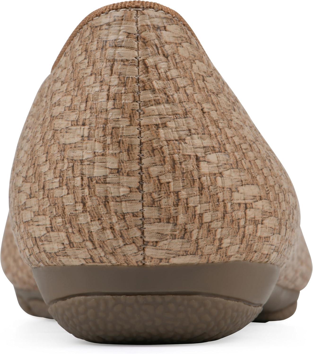 imageCLIFFS BY WHITE MOUNTAIN Womens Gutsy Cushioned Loafer FlatTanRaffia Pu