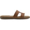 imageCLIFFS BY WHITE MOUNTAIN Womens Fraida Slide SandalNaturalNubuck