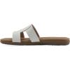 imageCLIFFS BY WHITE MOUNTAIN Womens Fraida Slide SandalWhiteNubuck