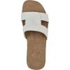 imageCLIFFS BY WHITE MOUNTAIN Womens Fraida Slide SandalWhiteNubuck