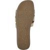 imageCLIFFS BY WHITE MOUNTAIN Womens Fraly CutOut Slide SandalNaturalRaffia