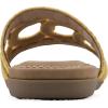 imageCLIFFS BY WHITE MOUNTAIN Womens Fraly CutOut Slide SandalYellowRaffia