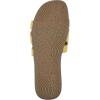 imageCLIFFS BY WHITE MOUNTAIN Womens Fraly CutOut Slide SandalYellowRaffia